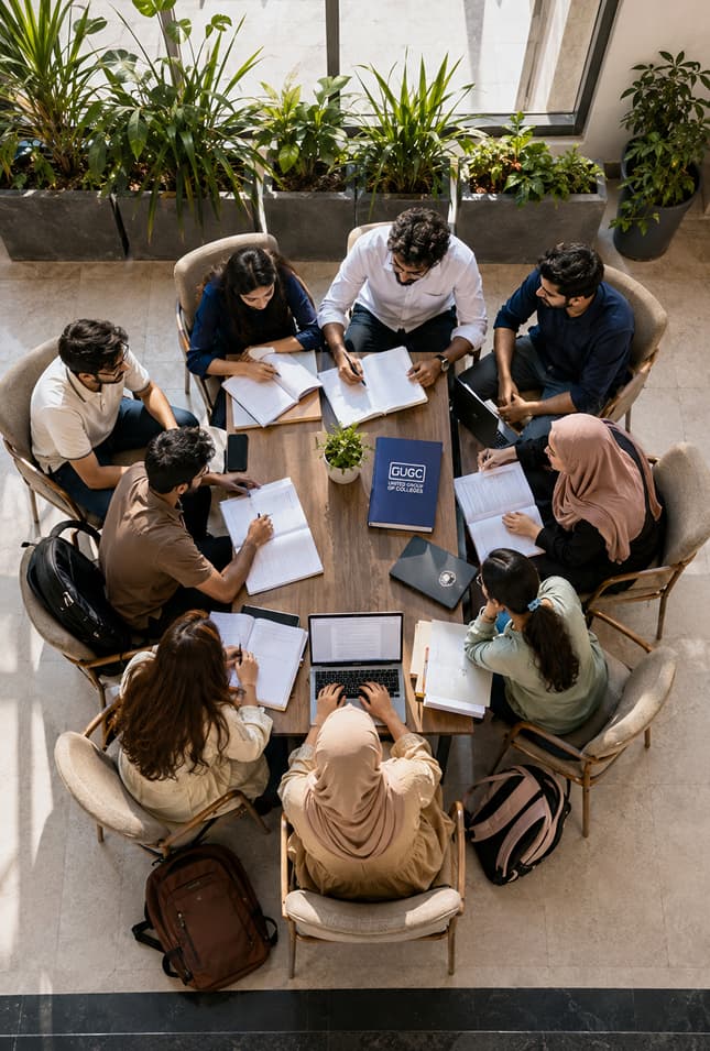 UGC classroom interior